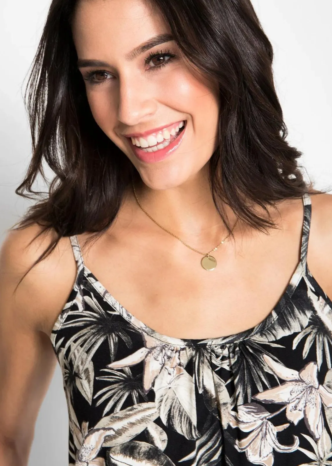 Spaghettiträger-Top aus softem Viskose-Mix|bonprix Best