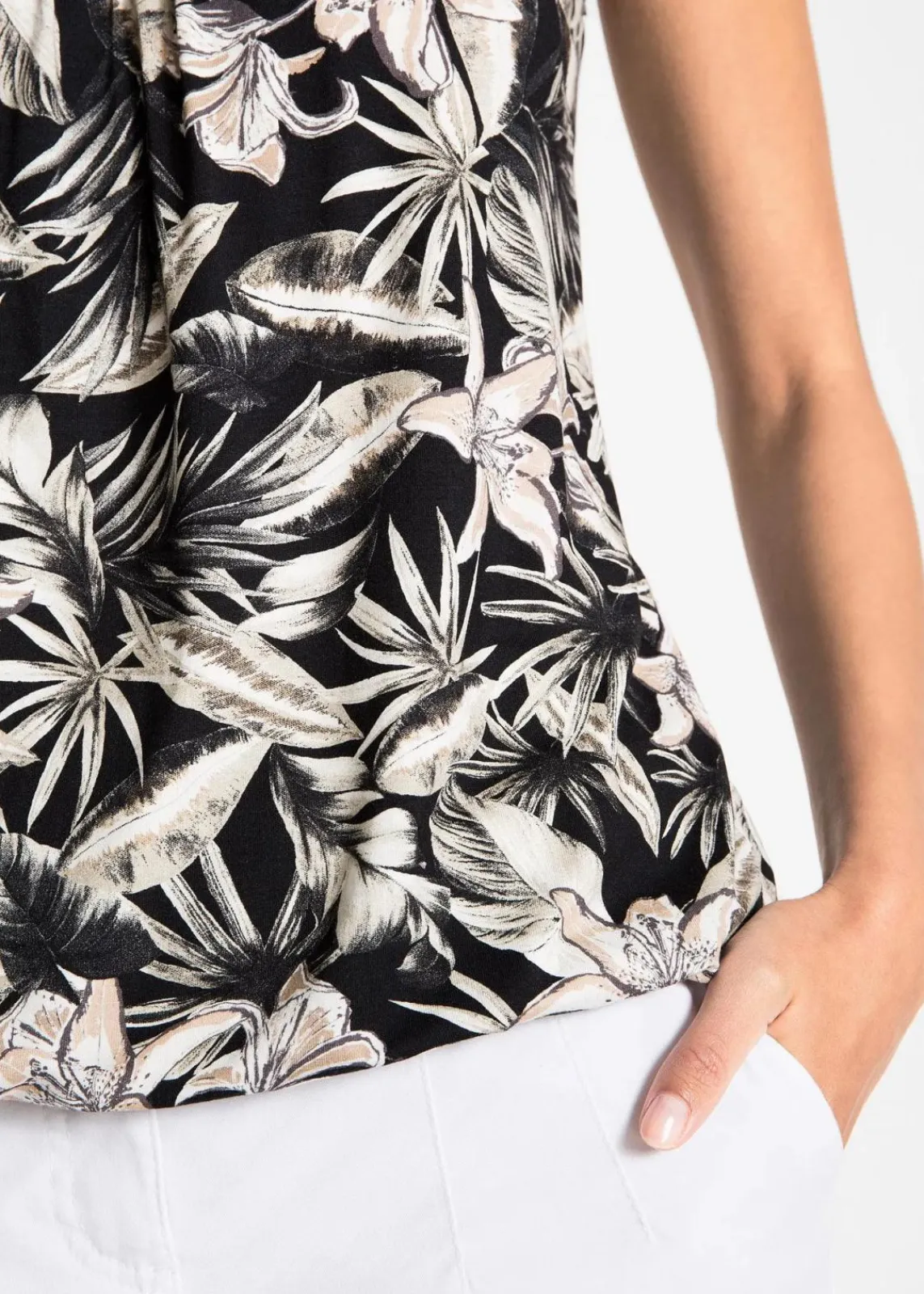 Spaghettiträger-Top aus softem Viskose-Mix|bonprix Best