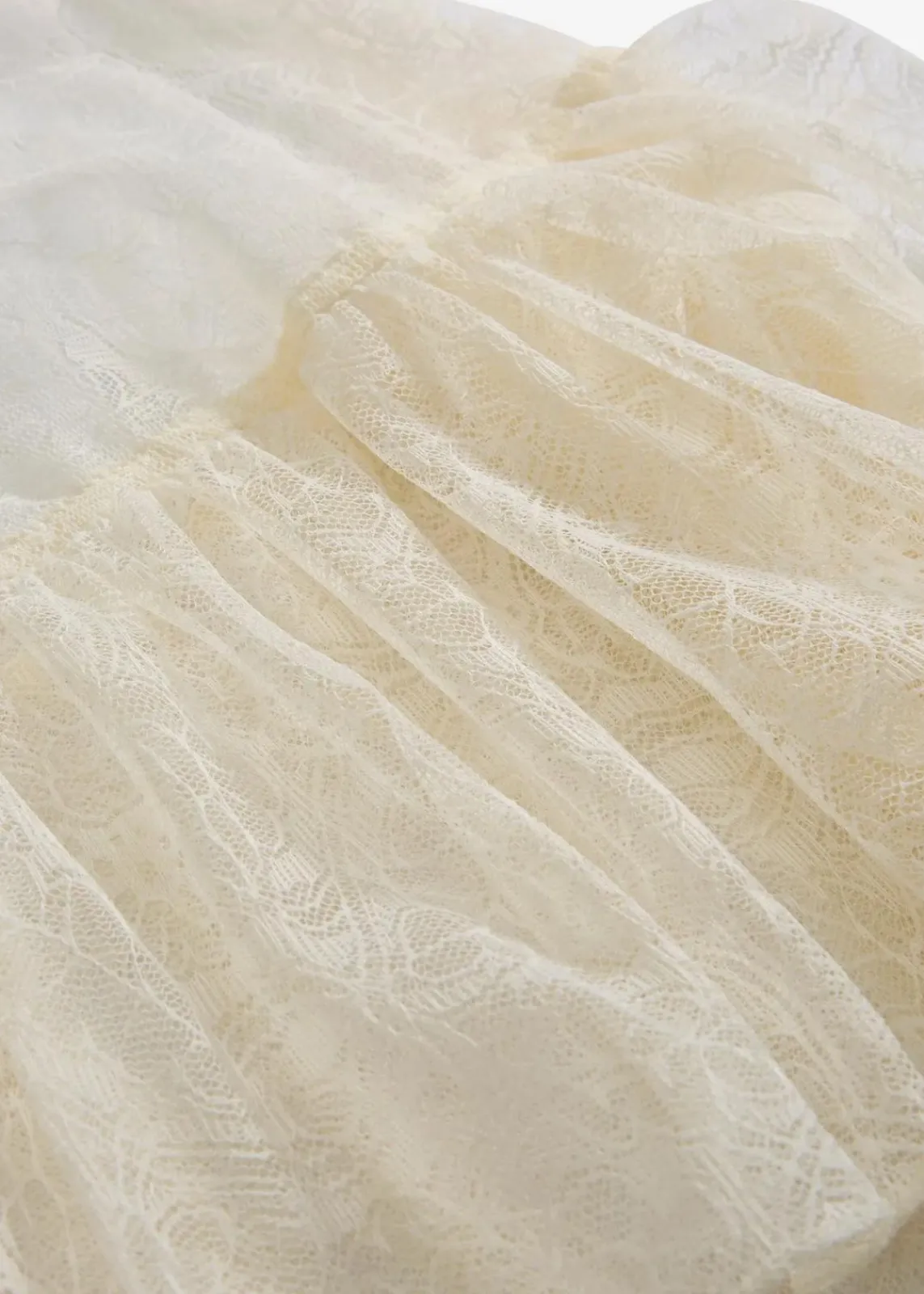 bonprix Bekleidung·Jacken & Mäntel|Blusen & Tuniken|Spitzenbluse wollweiß