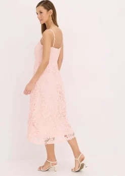 Spitzenkleid mit dekorierten Trägern|bonprix Sale