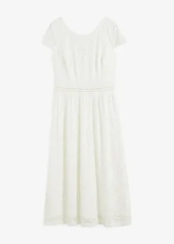 Spitzenkleid mit Häkel-Einsatz in der Taille|bonprix Outlet