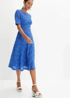 Spitzenkleid mit Häkeleinsatz|bonprix Best