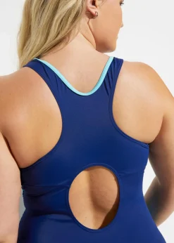 Sport-Badeanzug mit seitlichen Einsätzen|bonprix Best