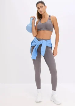 Sport-BH mit mittlerem Halt und leichtem Glanz|bonprix Online