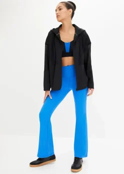 bonprix Wäsche·Große Cups D-H|Wäsche·Bhs|Sport-BH mit starkem Halt schwarz/horizontblau