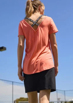 Sport-Longshirt mit Rückenausschnitt|bonprix Outlet