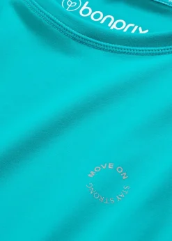 bonprix Bekleidung·Sweat|Nachhaltigere Materialien|Sport-Shirt aus stabilem Baumwollgriff smaragd