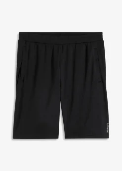 bonprix Große Größen|Shorts|Sport-Shorts, schnelltrocknend schwarz
