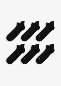 bonprix Socken|Socken|Sportsocken (6er Pack) COOLMAX® schwarz