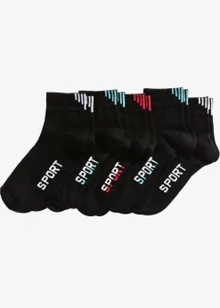 Sportsocken mit Bio-Baumwolle (5 Paar)|bonprix Best