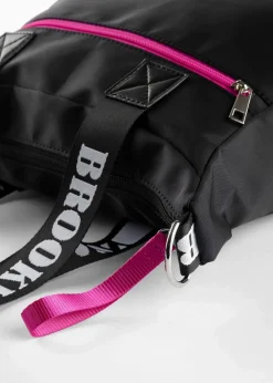 bonprix Taschen|Sporttasche mit Kontrastdetails schwarz