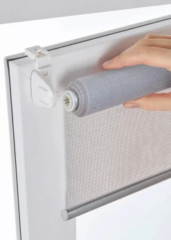 Springrollo einfarbig mit Struktur|bonprix Online