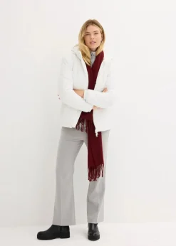 bonprix Jacken & Mäntel|Nachhaltigere Materialien|Steppjacke wollweiß