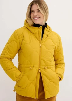 bonprix Jacken & Mäntel|Nachhaltigere Materialien|Steppjacke ockergold