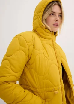 bonprix Jacken & Mäntel|Nachhaltigere Materialien|Steppjacke ockergold