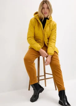 bonprix Jacken & Mäntel|Nachhaltigere Materialien|Steppjacke ockergold