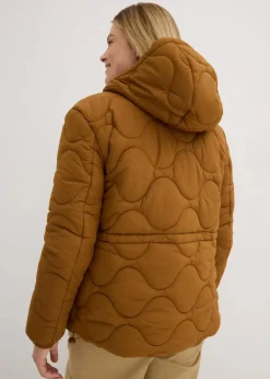 bonprix Jacken & Mäntel|Nachhaltigere Materialien|Steppjacke cognac braun
