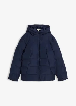 bonprix Jungen 9-16 Jahre·Bademode|Jungen 9-16 Jahre·Jacken & Outdoor|Steppjacke mit Kapuze dunkelblau