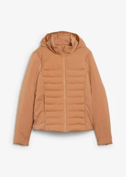 bonprix Bekleidung·Hosen|Jacken & Mäntel|Steppjacke, ultra leichtes Daunenimitat braun