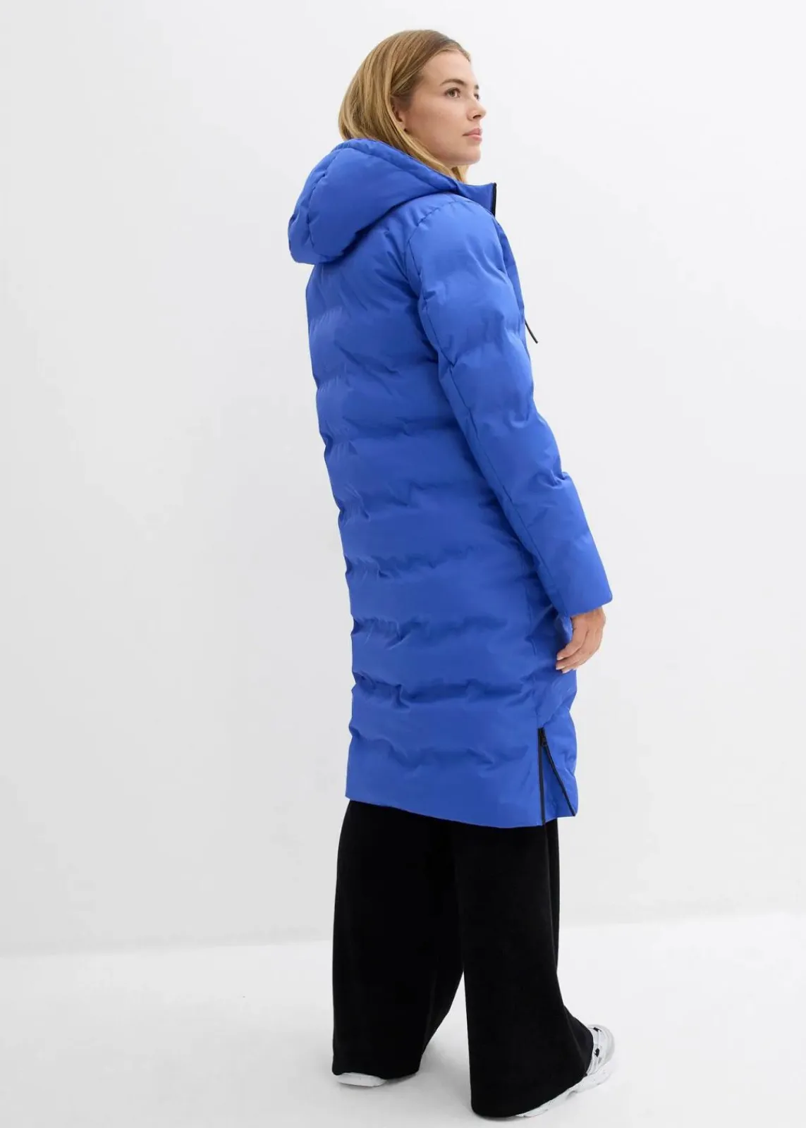 bonprix Jacken & Mäntel|Bekleidung·Hosen|Steppmantel edelsteinblau