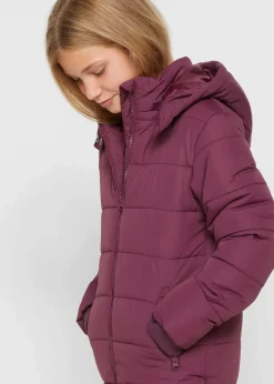 Steppmantel mit abnehmbarer Kapuze|bonprix Clearance