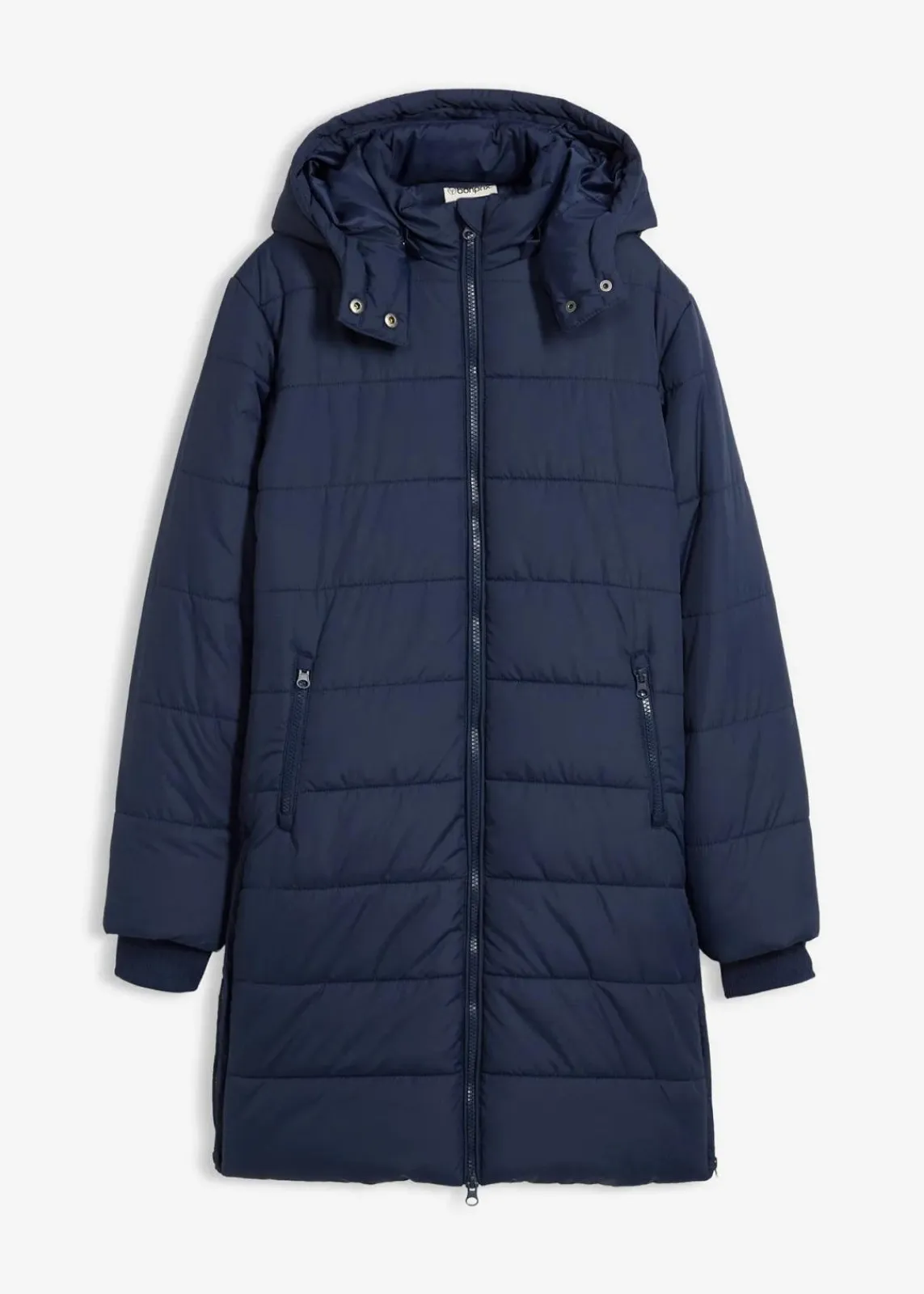 bonprix Mädchen 2-8 Jahre·Jacken & Outdoor|Mädchen 9-16 Jahre·Jacken & Outdoor|Steppmantel mit abnehmbarer Kapuze dunkelblau