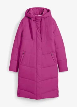 Steppmantel mit Teddyfutter in der Kapuze|bonprix Hot