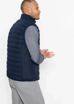 bonprix Jacken & Mäntel|Steppweste dunkelblau