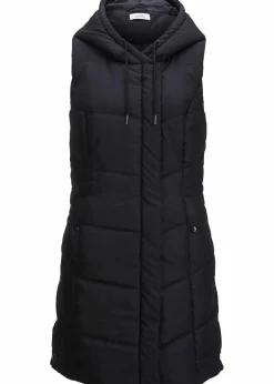 bonprix Bekleidung·Hosen|Nachhaltigere Materialien|Steppweste aus recyceltem Polyester schwarz
