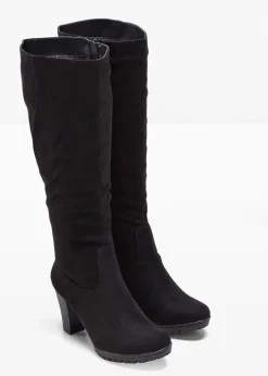 bonprix Stiefel|Schuhe & Accessoires In Spezialgrößen·Weite Schuhe|Stiefel schwarz