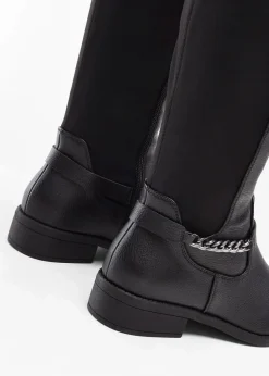bonprix Komfortschuhe|Stiefel|Stiefel schwarz
