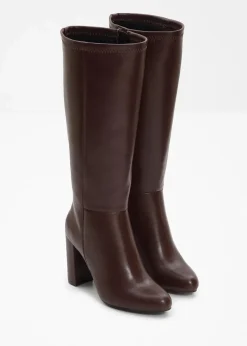 bonprix Stiefel|Stiefel dunkelbraun