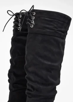 bonprix Stiefel|Schuhe & Accessoires In Spezialgrößen·Schuhe In Übergröße|Stiefel schwarz