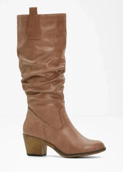 bonprix Schuhe & Accessoires In Spezialgrößen·Schuhe In Übergröße|Stiefel|Stiefel camel