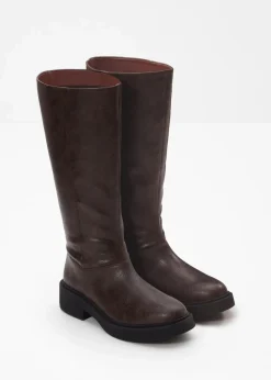 bonprix Stiefel|Stiefel dunkelbraun