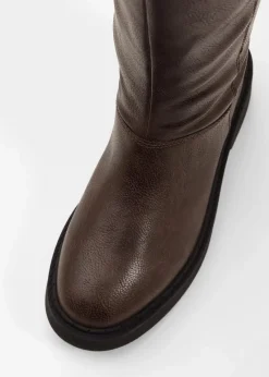 bonprix Stiefel|Stiefel dunkelbraun