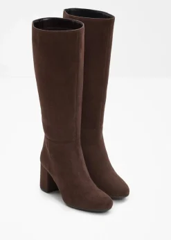 Stiefel mit Blockabsatz|bonprix Sale