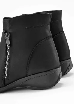 bonprix Gefütterte Winterschuhe|Stiefeletten|Stiefeletten schwarz