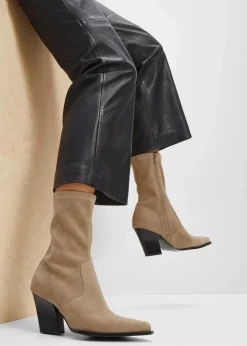 Stiefeletten mit elastischem Schaft|bonprix Best