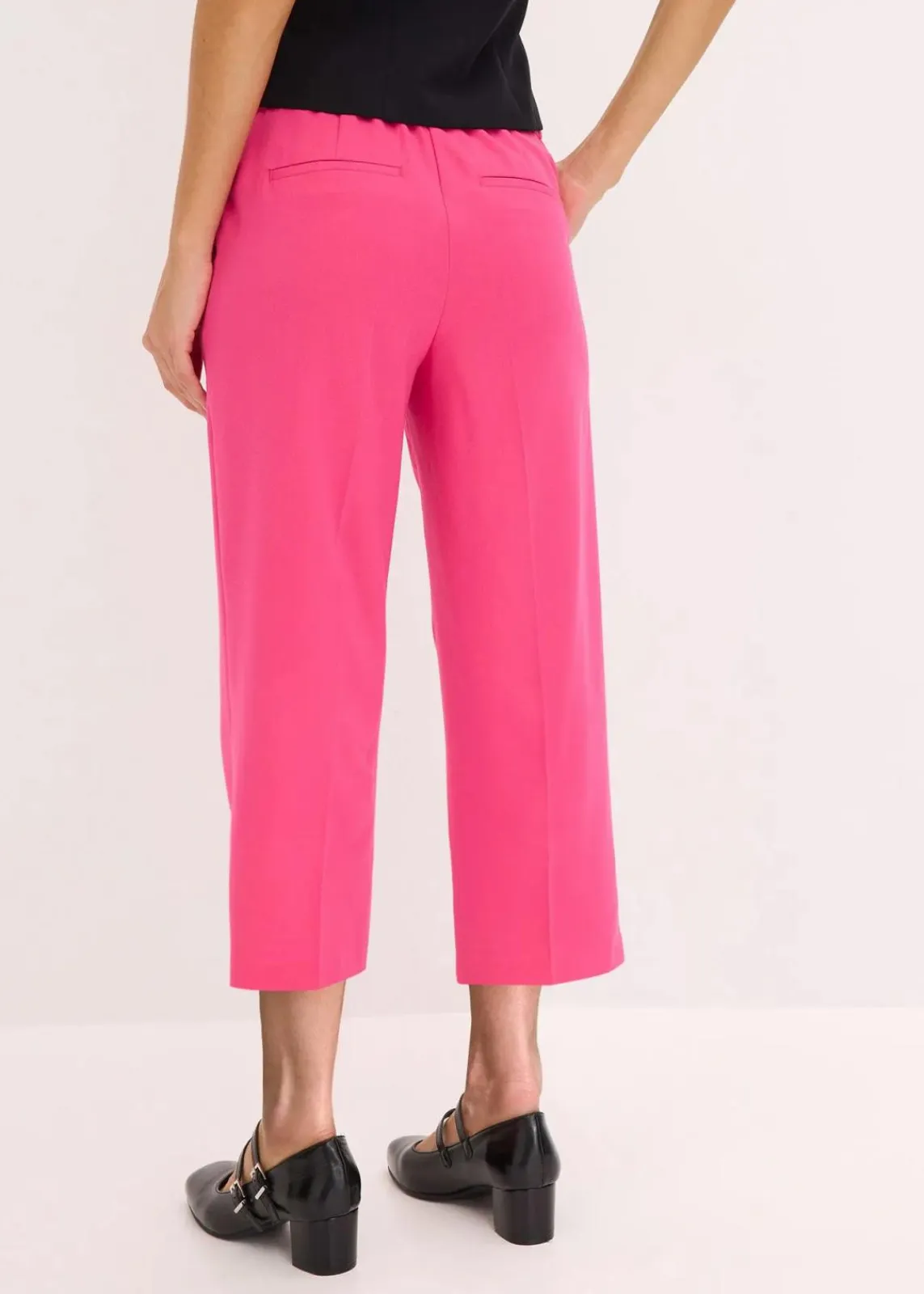 bonprix Hosen|3/4-Stifthose mit Schlitz pinklady