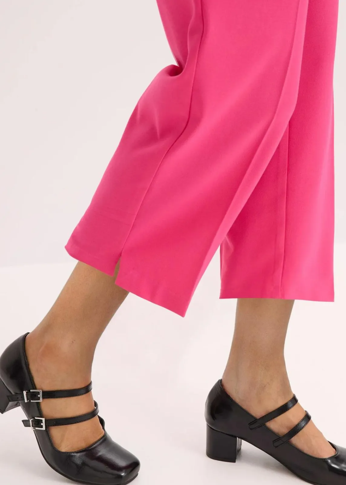 bonprix Hosen|3/4-Stifthose mit Schlitz pinklady