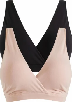 Still-BH ohne Bügel mit Bio-Baumwolle (2er Pack)|bonprix Clearance