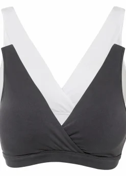 Still-BH ohne Bügel mit Bio-Baumwolle (2er Pack)|bonprix New