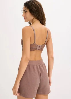 Still-BH ohne Bügel mit Spitze und Bio-Baumwolle (2er Pack)|bonprix New