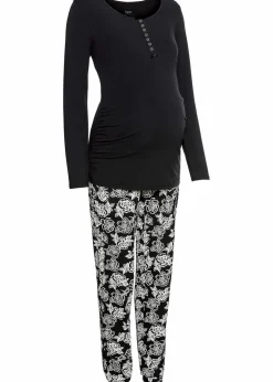 Still-Pyjama mit Bio-Baumwolle|bonprix Sale