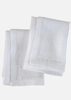 Stoffservietten mit Lochstickerei (2er Pack)|bonprix Hot