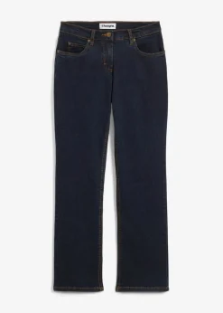 Straight Jeans Mid Waist, Stretch|bonprix Clearance
