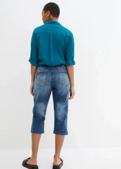 Straight Jeans, Mid Waist, Stretch|bonprix Outlet