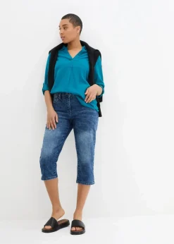 Straight Jeans, Mid Waist, Stretch|bonprix Outlet