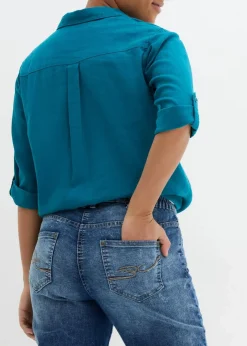 Straight Jeans, Mid Waist, Stretch|bonprix Outlet